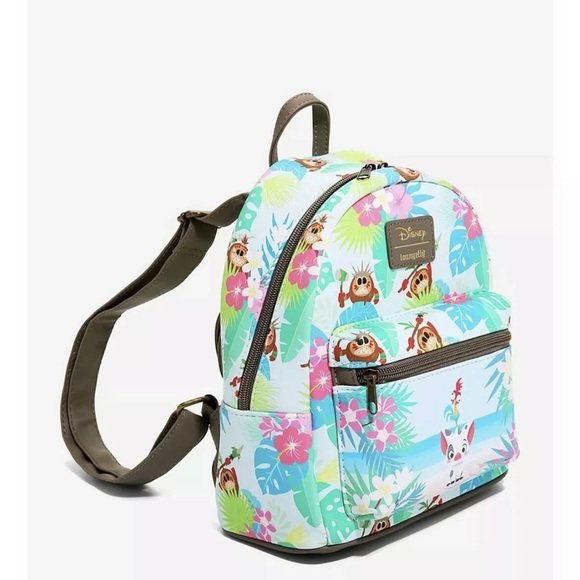 Loungefly moana rare mini backpack new with tags - Picture 6 of 6